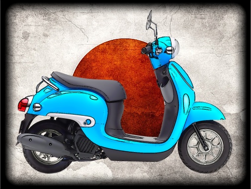 nášivka HONDA Giorno