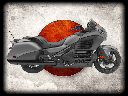 nášivka HONDA Gold Wing F6B