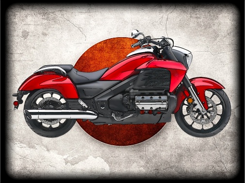 nášivka HONDA Gold Wing Valkyrie 