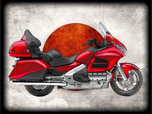 nášivka HONDA Gold Wing 