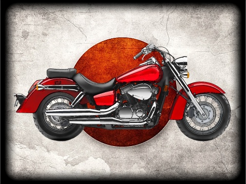 nášivka HONDA Shadow Aero