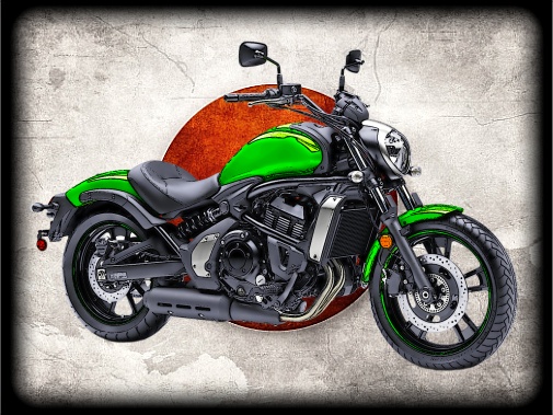 nášivka KAWASAKI  VULCAN