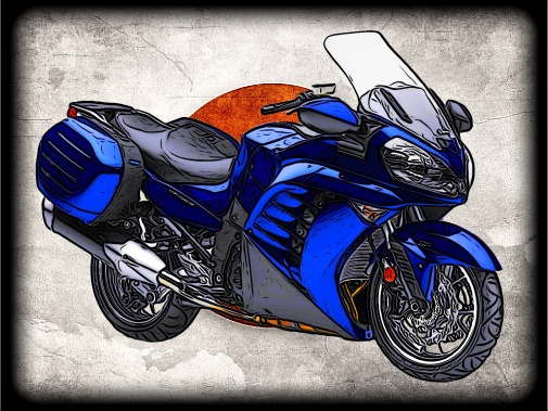 nášivka Kawasaki Concours 14