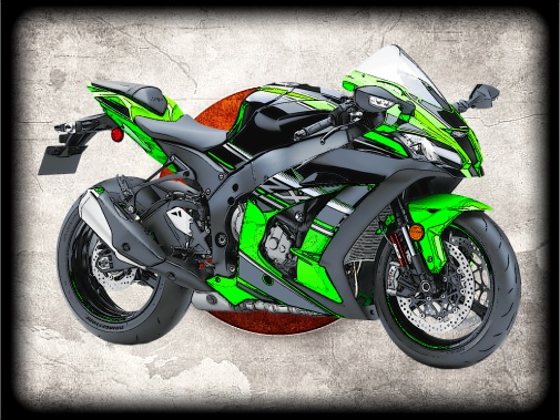 nášivka Kawasaki Ninja ZX 10r