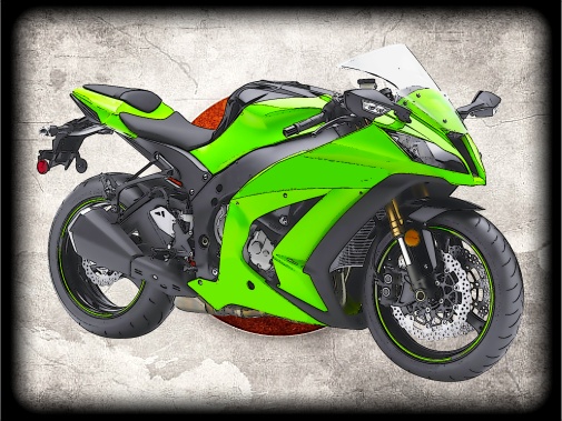 nášivka Kawasaki Ninja ZX 10r II