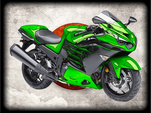 nášivka Kawasaki Ninja Zx 14r