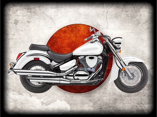 nášivka Suzuki Boulevard C50