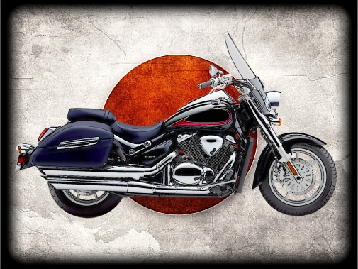 nášivka Suzuki Boulevard C90T