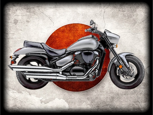 nášivka Suzuki Boulevard M50
