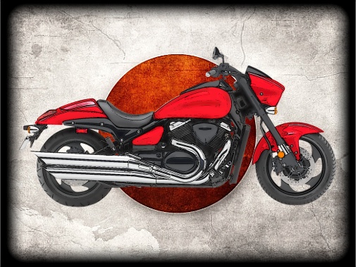 nášivka Suzuki Boulevard M90
