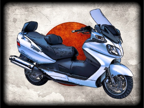 nášivka Suzuki Burgman 650