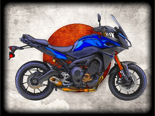 nášivka YAMAHA FJ-09 ABS