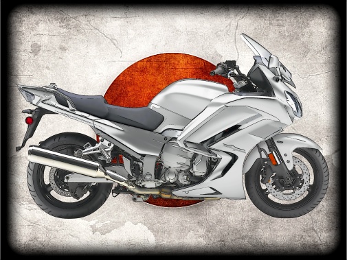 nášivka YAMAHA FJR1300ES ABS