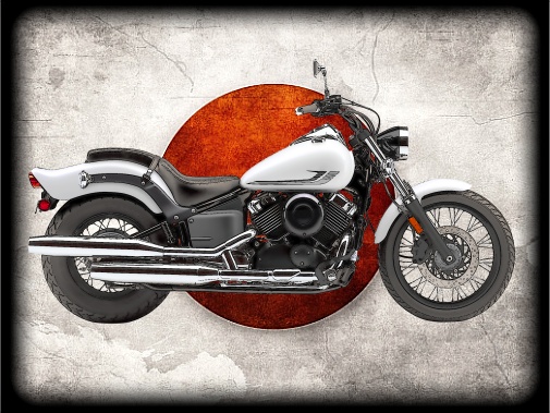nášivka YAMAHA V-Star 650 Custom