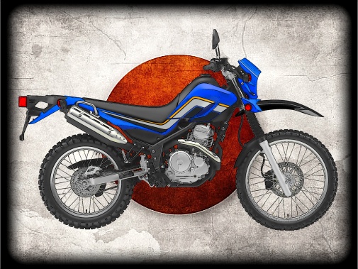 nášivka YAMAHA XT250
