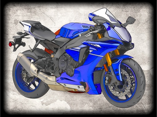 nášivka YAMAHA YZF-R1 ABS