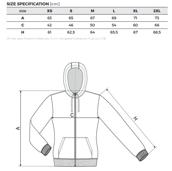 mikina CAMO ZIPPER camouflage brown L