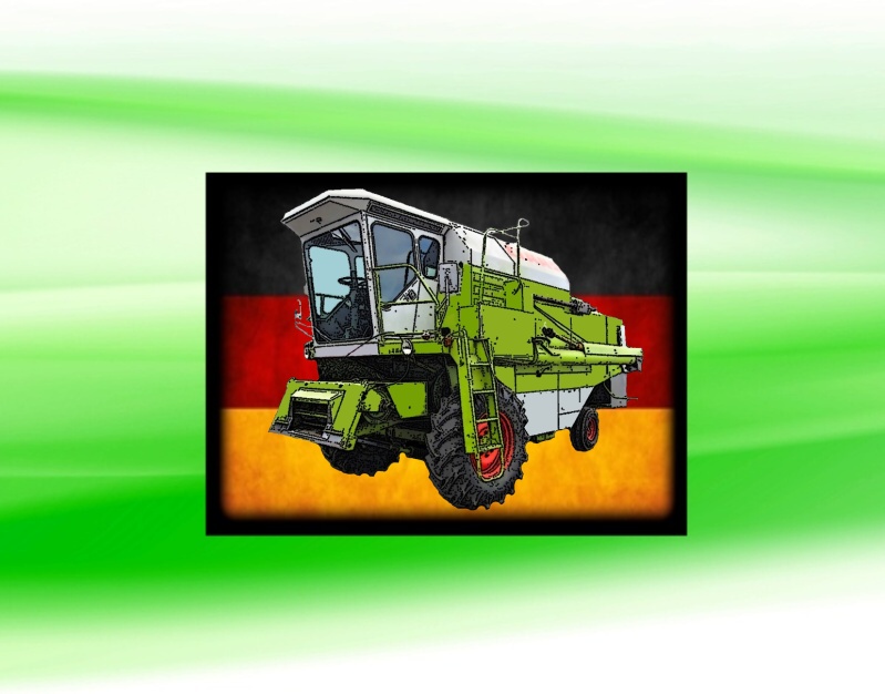 nášivka s kombajnem CLAAS DOMINATOR 76