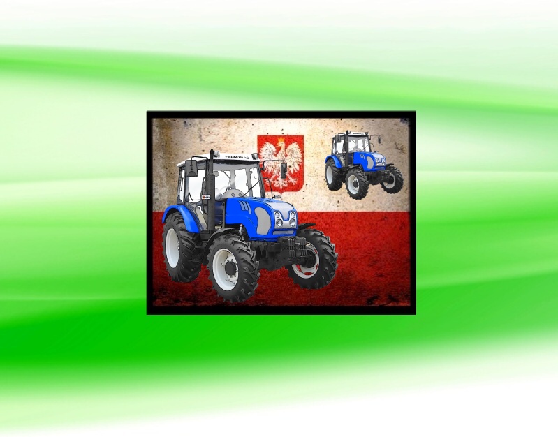 nášivka s traktorem Farmtrac 675