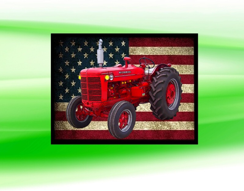 nášivka s traktorem McCormick super WD-9