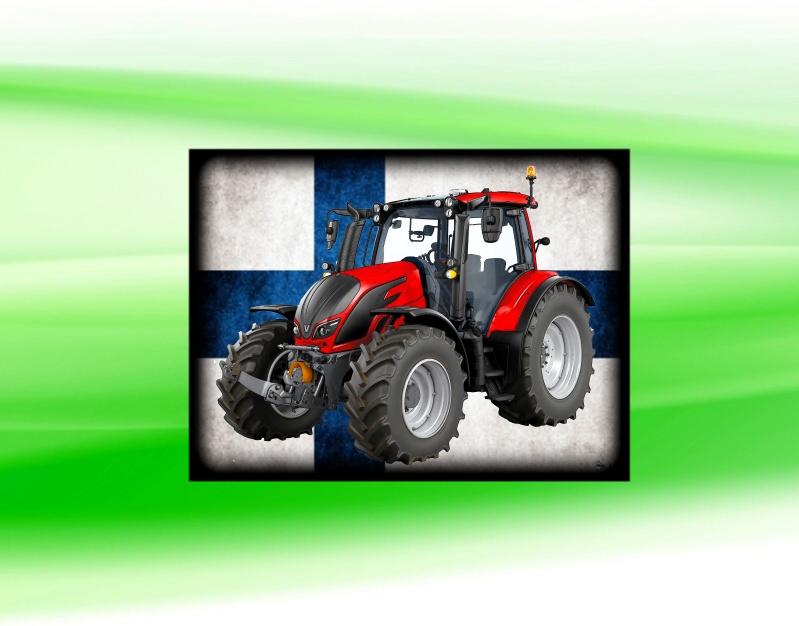 nášivka s traktorem VALTRA N4
