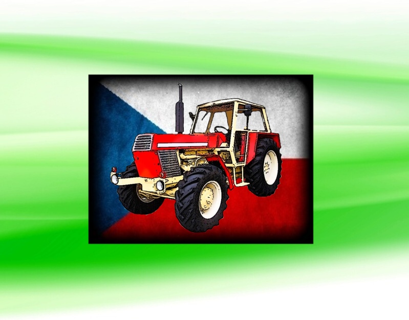 nášivka s traktorem ZETOR Crystal 12045