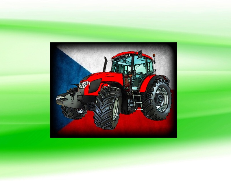 nášivka s traktorem ZETOR Forterra 150