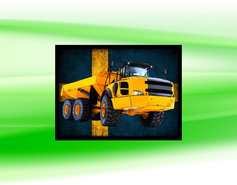 nášivka  VOLVO A40F dumper