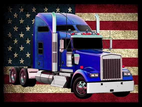 nášivka náklaďák tahač KENWORTH 1