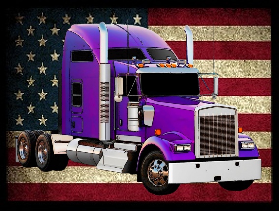 nášivka náklaďák tahač KENWORTH 2
