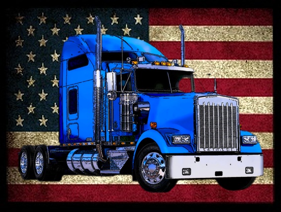 nášivka náklaďák tahač KENWORTH 3
