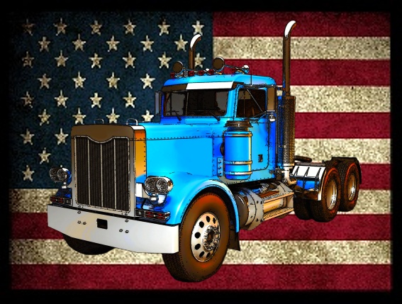 nášivka náklaďák tahač KENWORTH 4