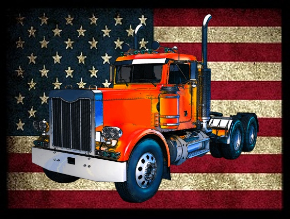 nášivka náklaďák tahač KENWORTH 5