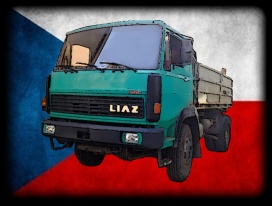 nášivka náklaďák tahač LIAZ 110