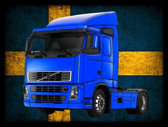 nášivka náklaďák tahač VOLVO III