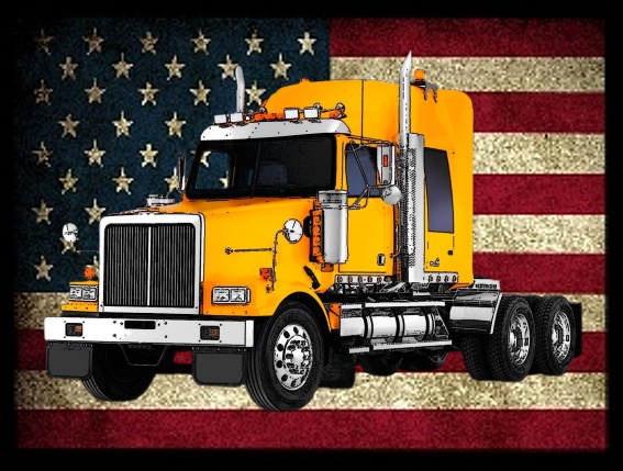 nášivka náklaďák tahač WESTERN STAR
