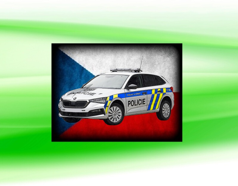 nášivka POLICIE  scala