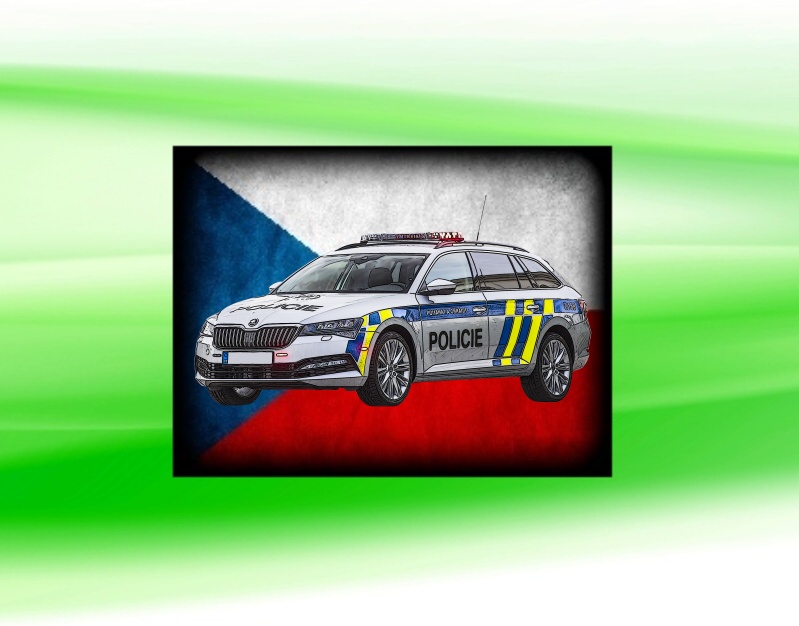nášivka POLICIE  superb