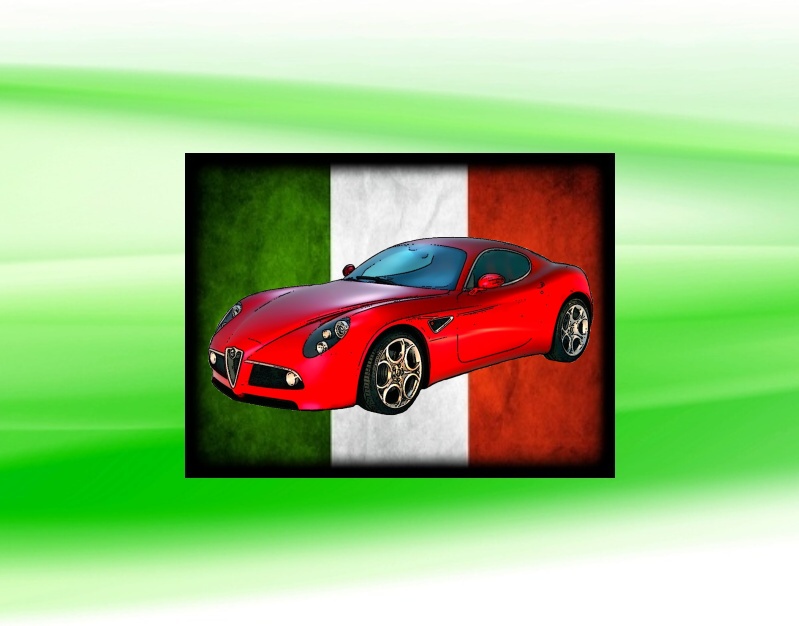nášivka Alfa Romeo 8C Spider