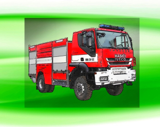 IVECO TRAKKER 4x4 DTF nažehlovačka 25x17cm