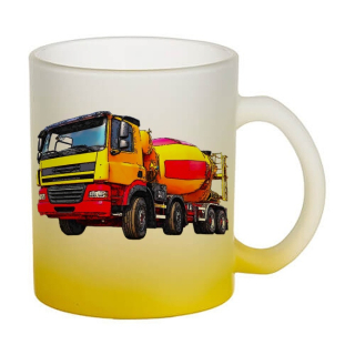 Skleněný hrnek s tahačem DAF CF