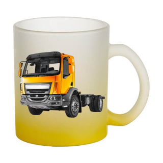 Skleněný hrnek s tahačem DAF LF