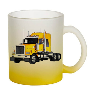 Skleněný hrnek s tahačem Western Star 