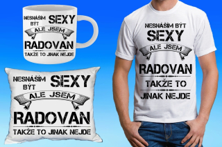 RADOVAN  dárkový set se jménem 