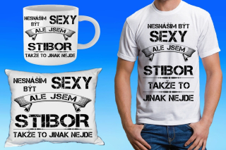 STIBOR dárkový set se jménem 