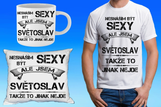SVĚTOSLAV dárkový set se jménem 