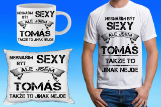 TOMÁŠ dárkový set se jménem M