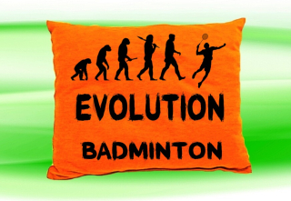 Moon River Evolution Badminton polštář oranžový 30x40 cm