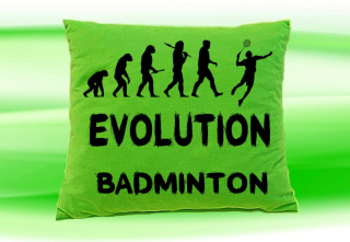 Moon River Evolution Badminton polštář zelený  30x40 cm