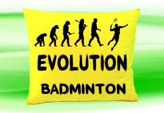 Moon River Evolution Badminton polštář žlutý 30x40 cm